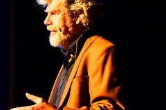 Reinhold Messner beim Vortrag in Pforzheim