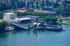 Seebühne Bregenz vom nahegelegenen Pfänder aus