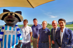 Meet & Greet an der Rooftop Bar im Balaustine mit Generalmanager Stefan Welti, Radisson Blu Hotel
