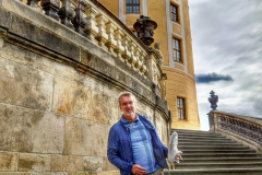 Ausflug Moritzburg: 50 Jahre Film "Drei Nüsse für Aschenbrödel". Habe auf der Treppe meinen Schuh verloren