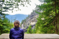 Wanderung entlang der Suone von Ayent