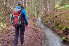 Wanderung entlang der Suone von Ayent