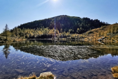 Der Gebirgssee Salei: schön, kalt