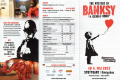 Banksy Flyer Stuttgart