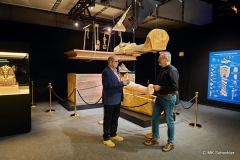Unser Redakteur im Gespräch mit dem Kureator der Ausstellung, Nacho Ares, Ägyptologe und Experte für historischen Fragen