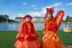 Venezianische Messe in Ludwigsburg: Künstlerprozession, noch im Blühenden Barock