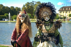 Venezianische Messe in Ludwigsburg: Künstlerprozession, noch im Blühenden Barock