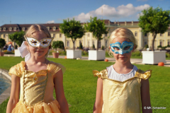 Venezianische Messe in Ludwigsburg: Künstlerprozession, noch im Blühenden Barock