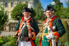 Venezianische Messe in Ludwigsburg: Künstlerprozession, noch im Blühenden Barock