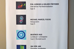 Künstler . WERNER BAUER . MARKUS BRENNER . HOLGER FÖRTERER & EVA JUDKINS . MICHAEL MARCEL FUCHS . BEATRICE HUG . INA VON JAN . MARGARET MARQUARDT . BORIS PETROVSKY . LAURENZ THEINERT