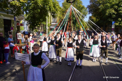 Bänderbaum der Landjugend Trachtengruppe Ballendorf