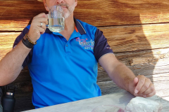 Alpe: Pause mit Most