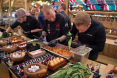 Flying Buffet - Präsentation und Zubereitung vor Ort
