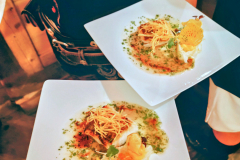 „Tartar vom Uriarind" - Präsentation und Zubereitung vor Ort