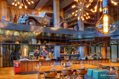 Restaurant in der Autohalle