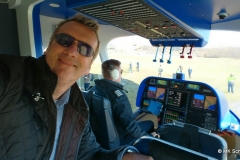 Kurz vor dem Start ein erster Blick ins Cockpit