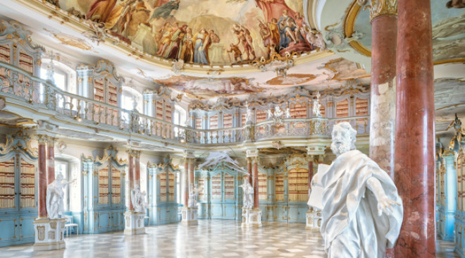 Kloster Schussenried: Prunkvolle Buch-Leidenschaft hinter alten Klostermauern